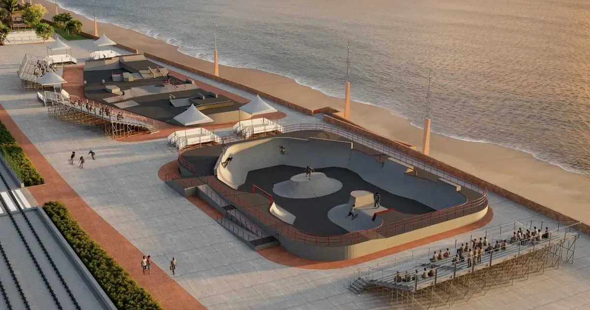 Pista de skate que será construída no Subúrbio