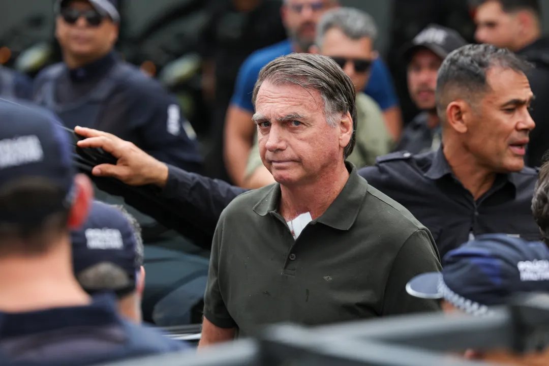 O ex-presidente Jair Bolsonaro (PL)