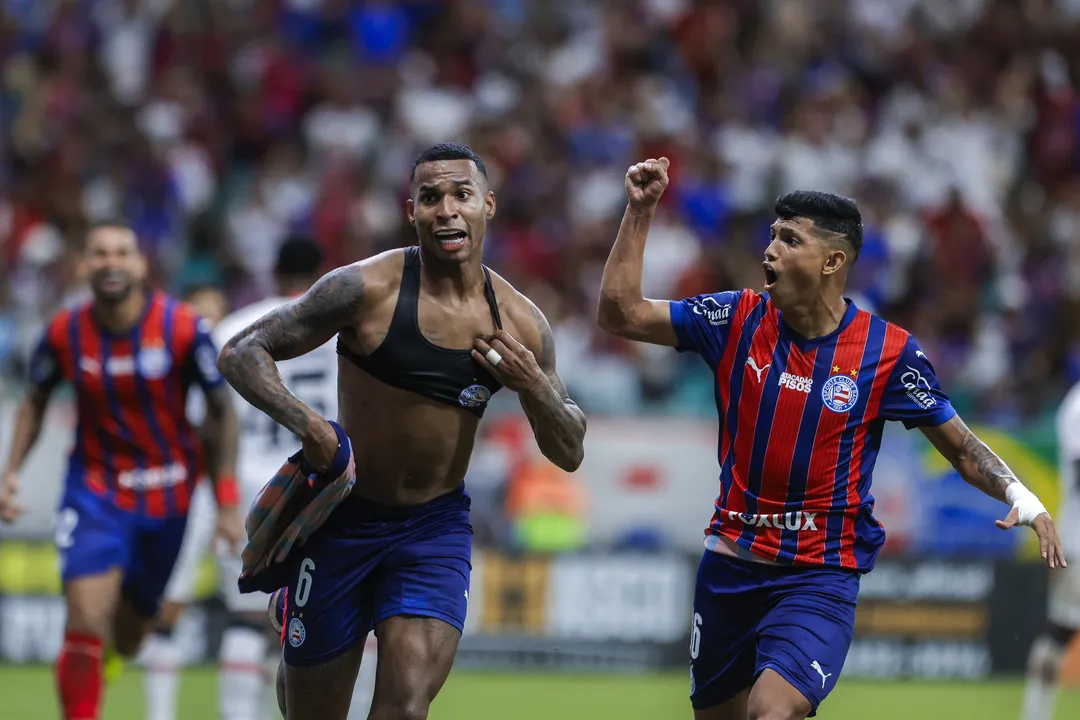 Jean Lucas marcou os dois gols do Bahia na partida