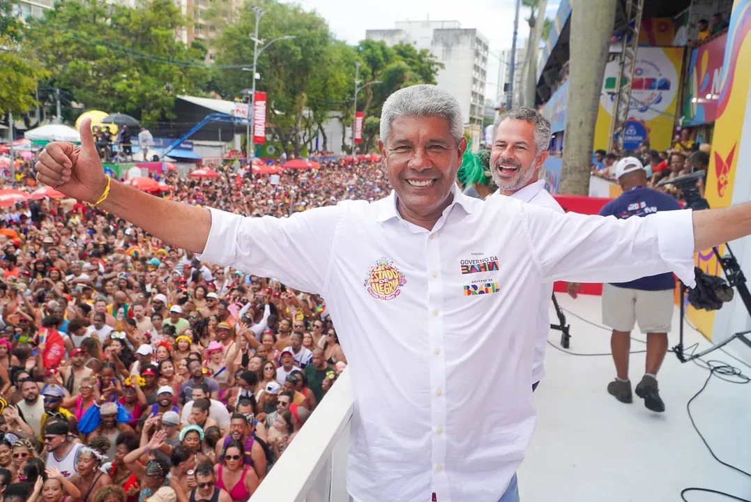 Jerônimo Rodrigues no Carnaval de Salvador
