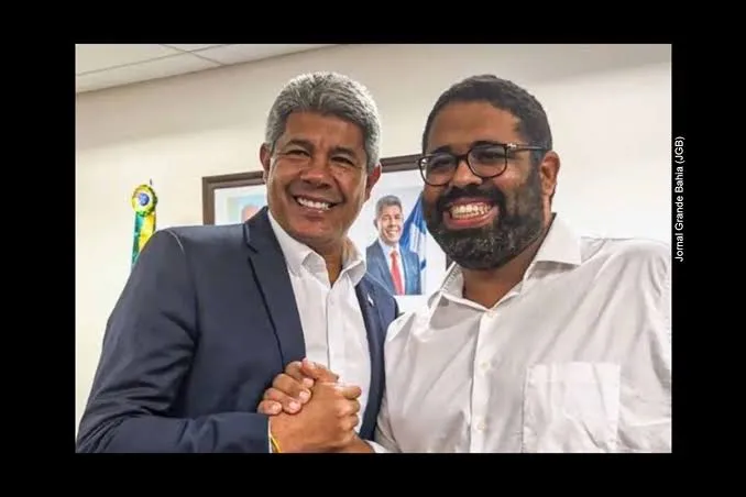 Governador Jerônimo Rodrigues e secretário Felipe Freitas