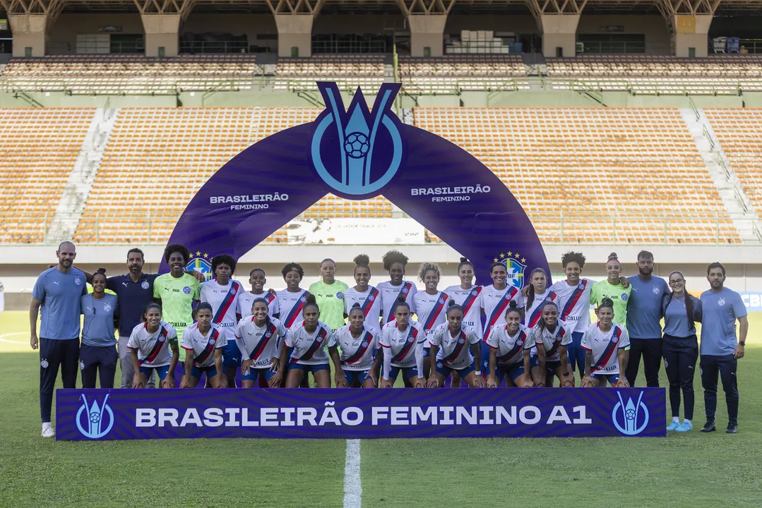 Jogo do Bahia feminino muda de horário no Brasileirão
