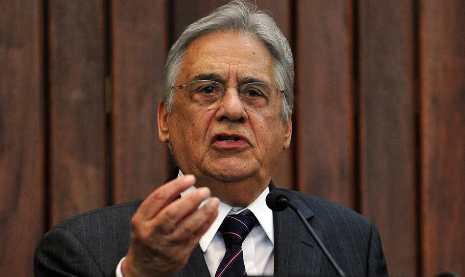 O ex-presidente da República, Fernando Henrique Cardoso