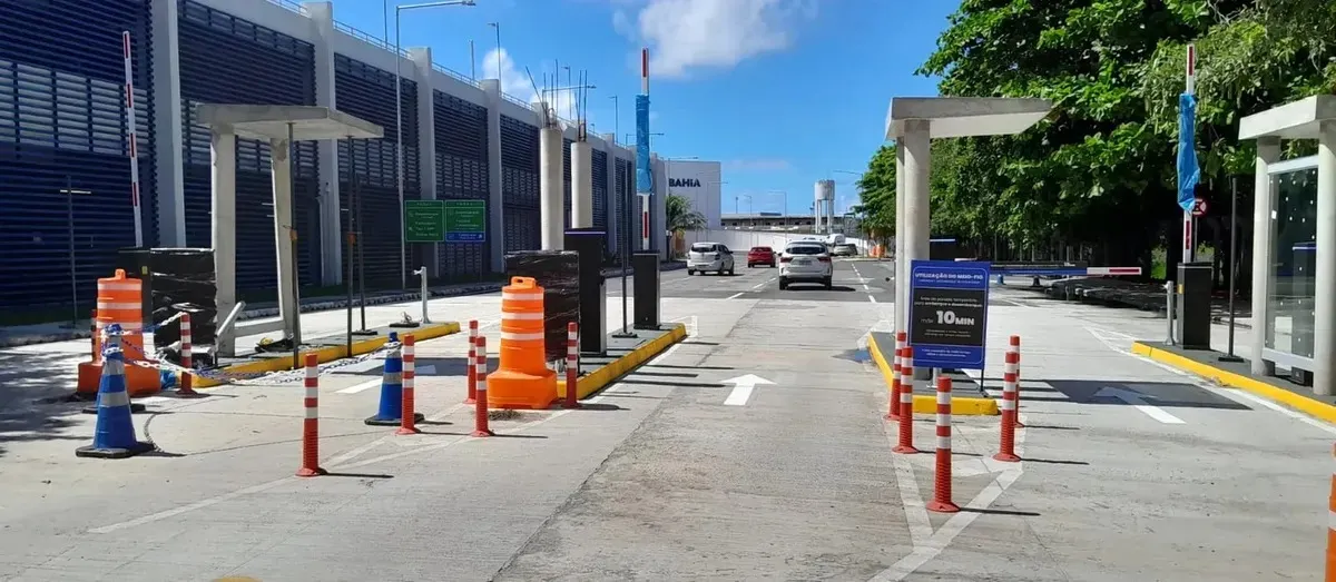 Área de embarque do Aeroporto de Salvador