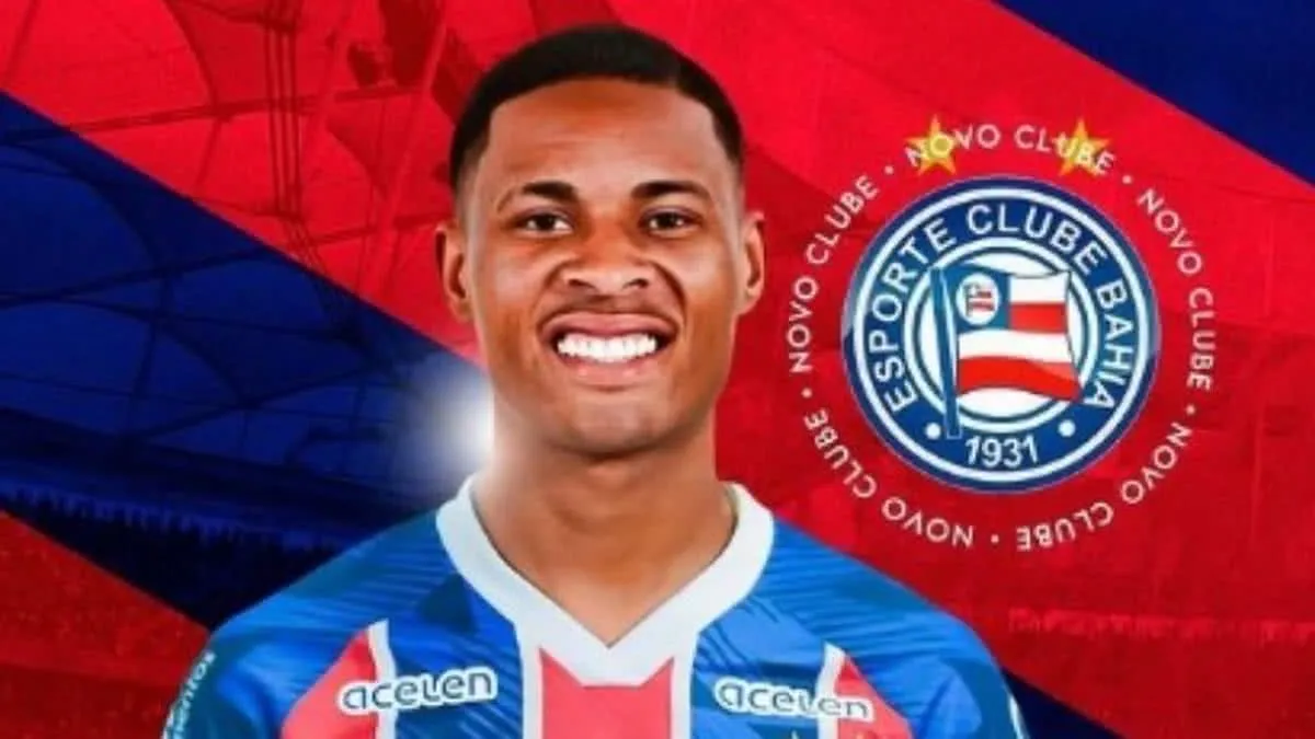 Caio Roque pelo Bahia