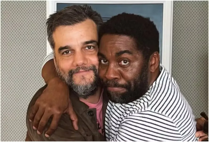 Wagner Moura e Lázaro Ramos