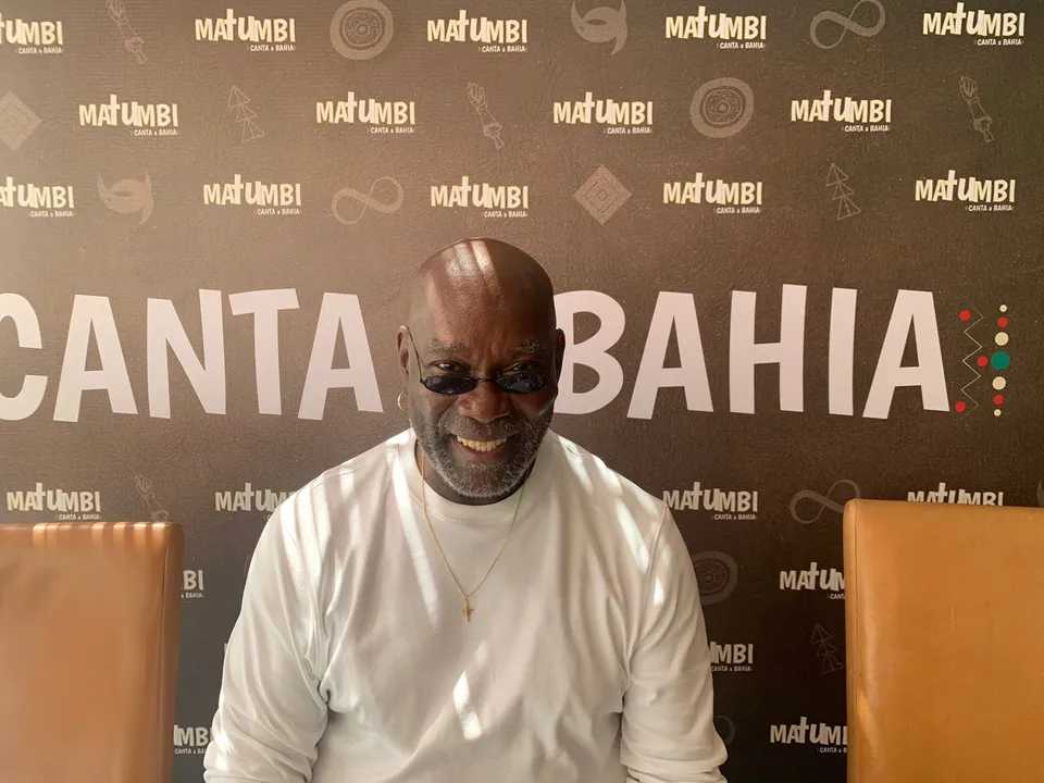 Lazzo Matumbi no lançamento do novo projeto