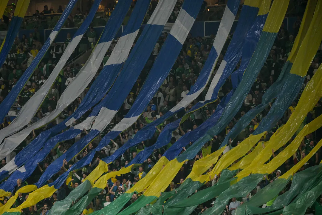 Torcida do Palmeiras na Copa Libertadores
