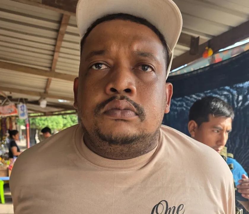 O suspeito foi identificado como Matheus Nascimento Santos