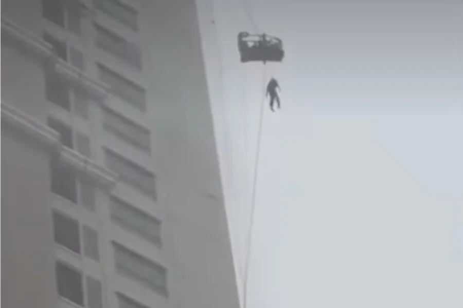 O caso aconteceu em um complexo residencial de luxo na Indonésia