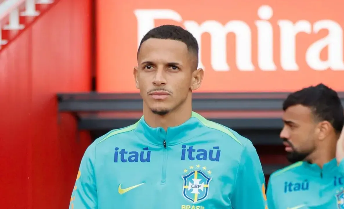Luciano Juba em campo pela Seleção Brasileira