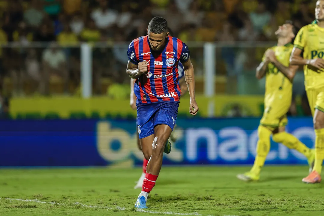 Luciano Juba chegou ao seu quinto gol com a camisa do Bahia