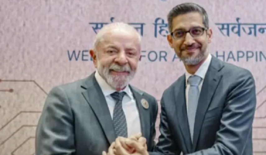 Pichai teria se comprometido a ampliar presença da companhia no Brasil