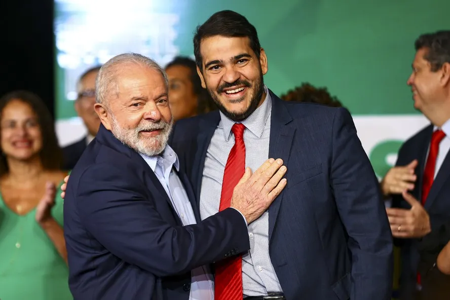 Lula e Jorge Messias
