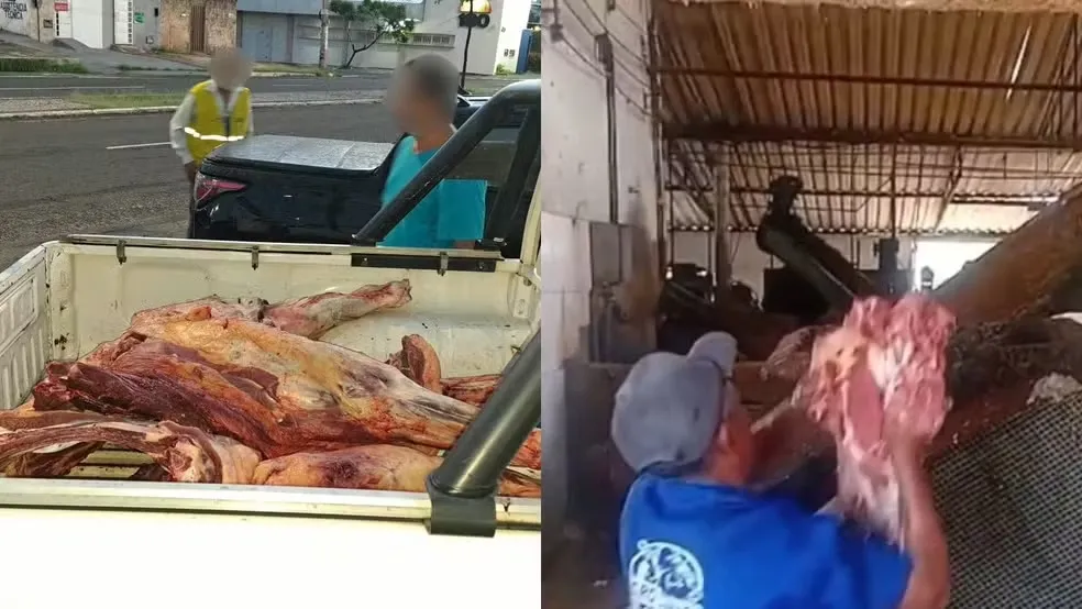 As carnes foram destruídas
