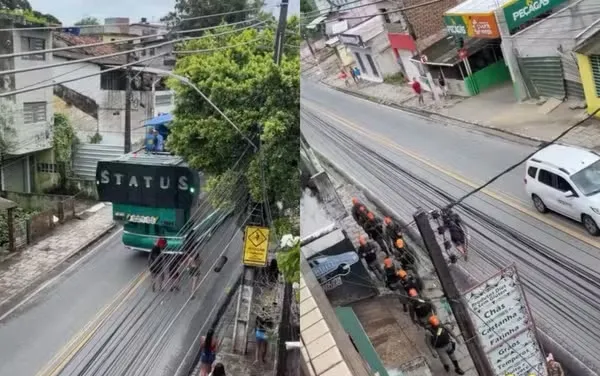 Imagem ilustrativa da imagem Mais fardas que fantasias: bloco viraliza após nº de policiais superar o de foliões