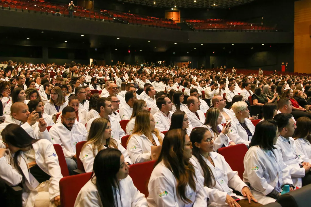 Cerimônia de acolhimento dos profissionais do Programa Mais Médicos