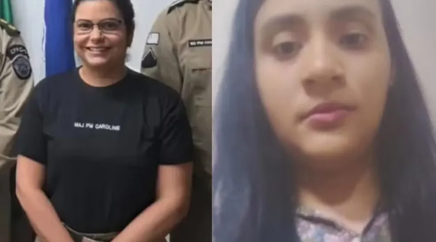 Caroline e Beatriz ficaram feridas