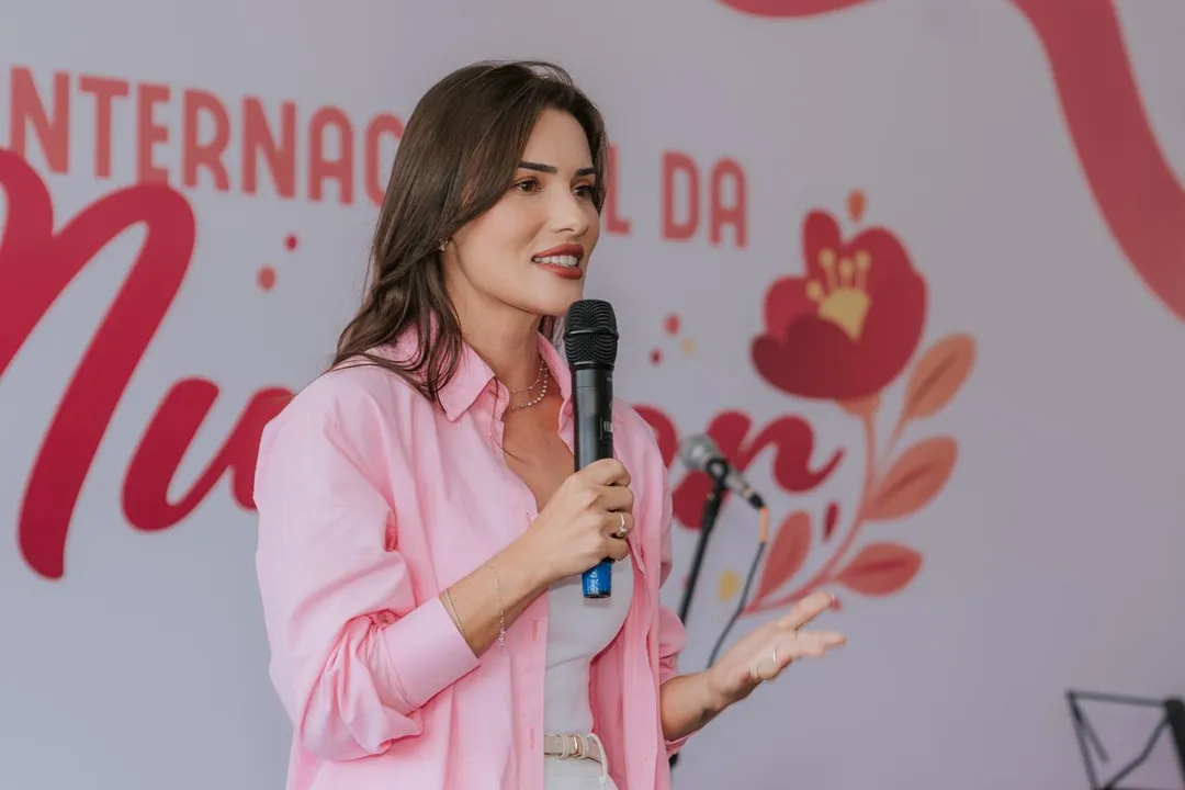 A secretária de Cidadania, Cinthya Marabá