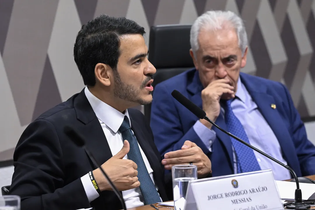 Messias durante a reunião sabatinar indicados ao Supremo Tribunal Federal (STF)