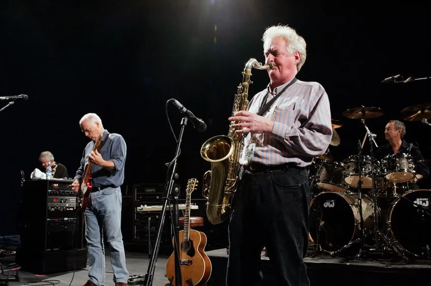 Dick Parry, saxofonista do Pink Floyd, aos 83 anos