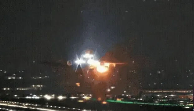 Motor explodiu logo após a decolagem