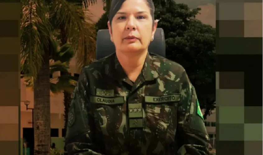 Coronel-médica Cláudia Gusmão Cacho foi escolhida pelo Alto Comando