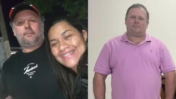Valdir Schumann, de 44 anos, e Jaqueline Francisca dos Santos Schumann, de 32 anos