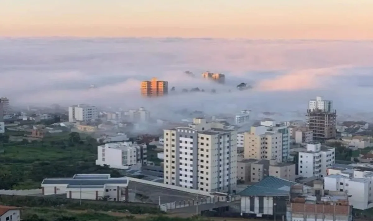 Cidade registrou a menor temperatura de toda a região