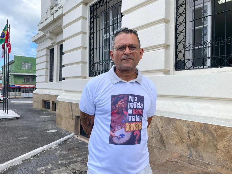 Jurandy Silva de Santana, pai da vítima