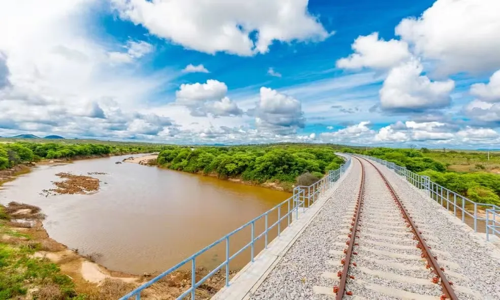 Projeto ferrovia Fiol Trecho 1.