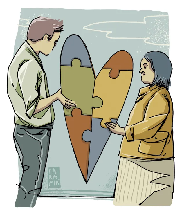 O amor real é sem máscaras, ensina escritor