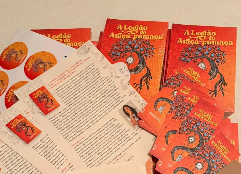 Livro A Legião do Araçá-fumaça