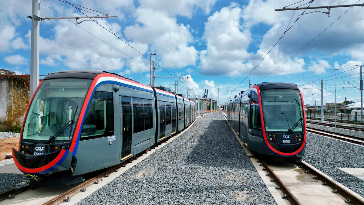 Trem do VLT de Salvador