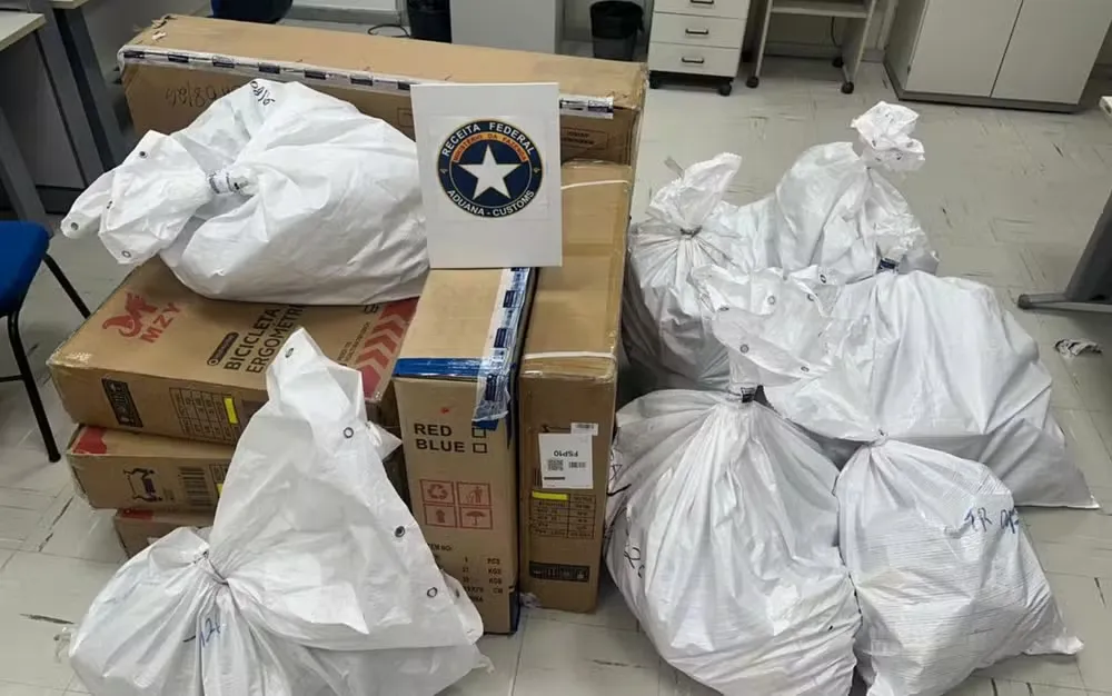 Ao todo, 144 encomendas foram retidas