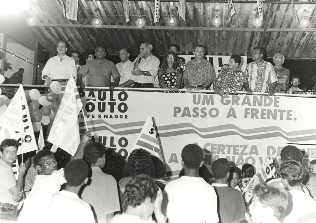 Paulo Souto, candidato do grupo em 1994