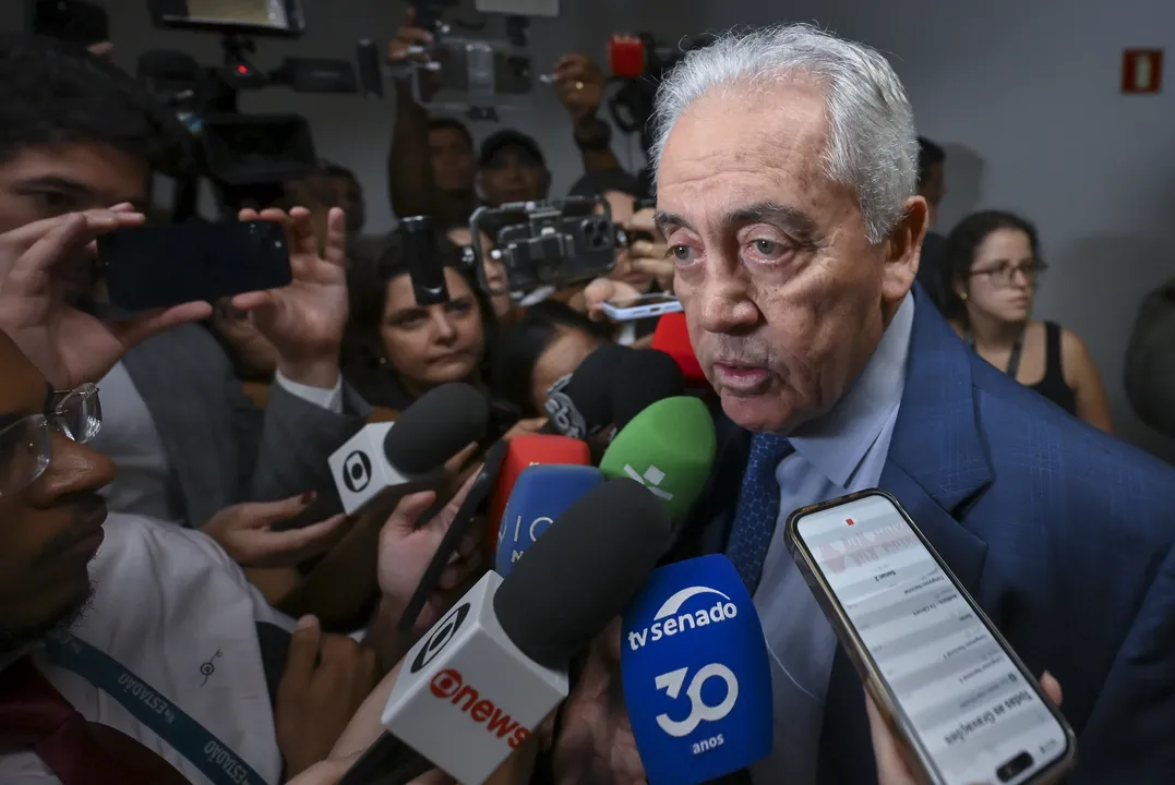 Senador Otto Alencar (PSD-BA), durante entrevista