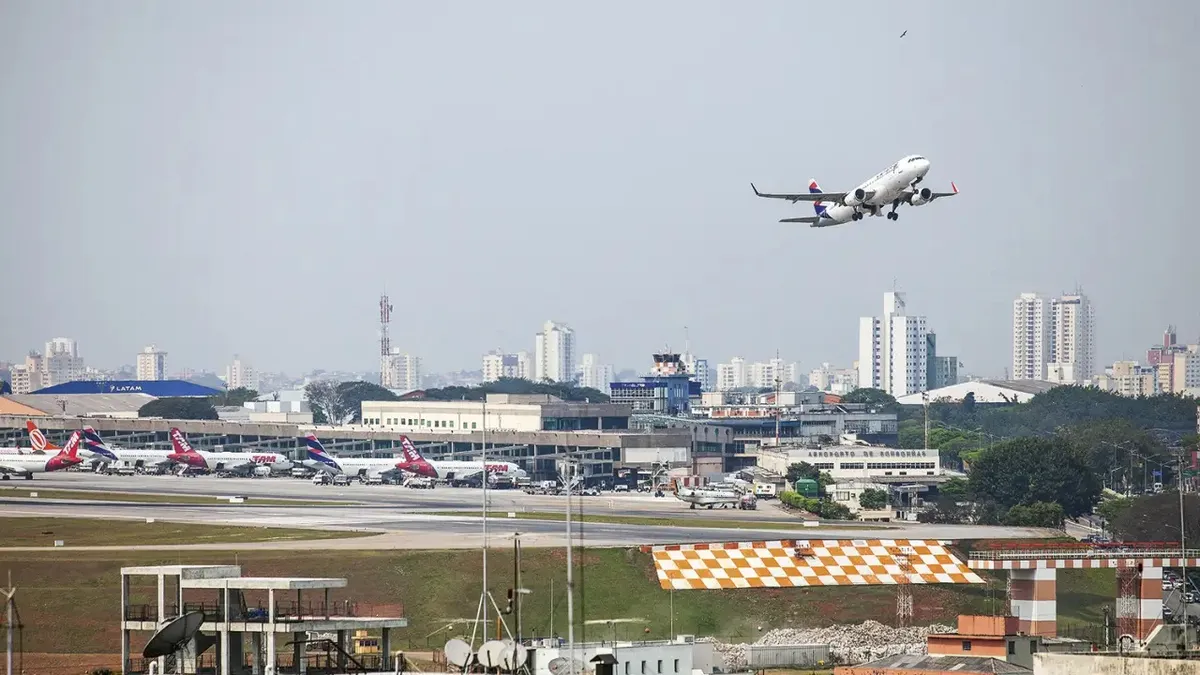 Problema afeta a operação aérea na principal área de circulação do país