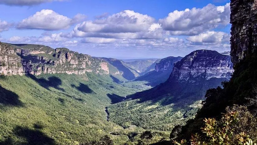 Mirante do Morro do Castelo, no Vale do Pati