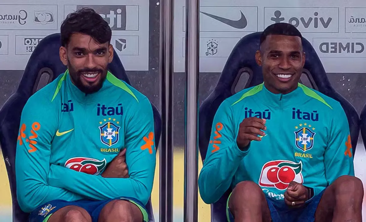 Lucas Paquetá e Jean Lucas juntos pela Seleção Brasileira