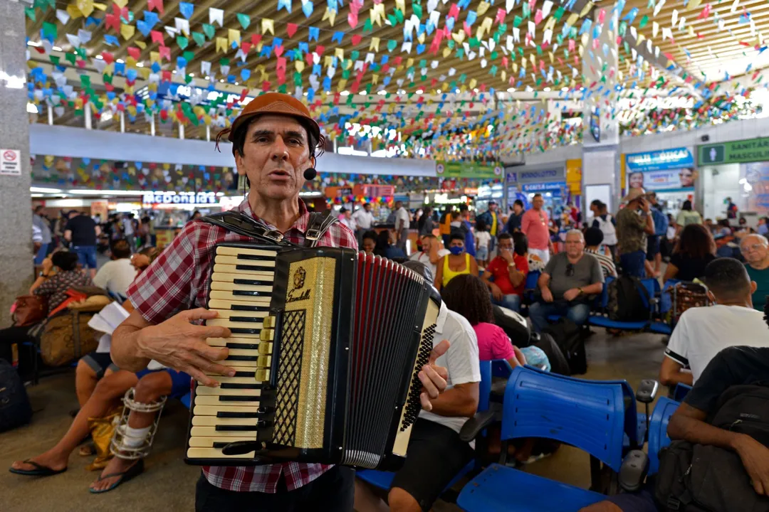Os forrozeiros fazem parte da cultura nordestina
