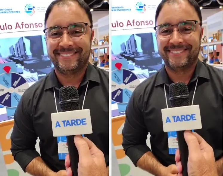 O prefeito de Paulo Afonso, Mário Galinho (PSD), em evento do Sebrae