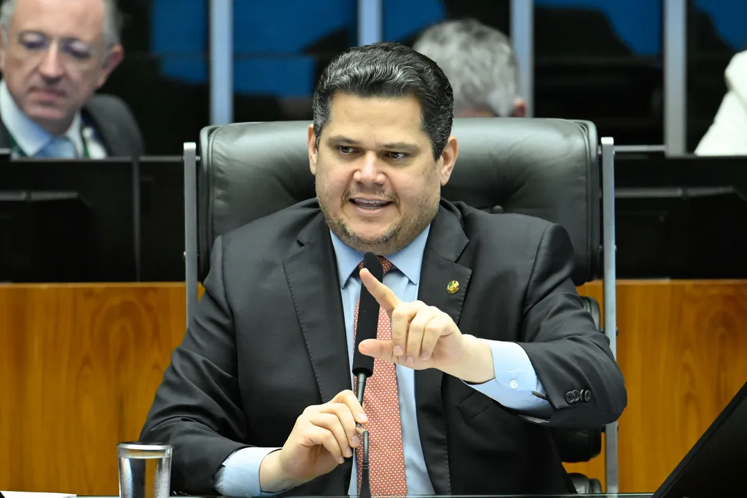 Presidente do Senado, Davi Alcolumbre (União Brasil-AP)