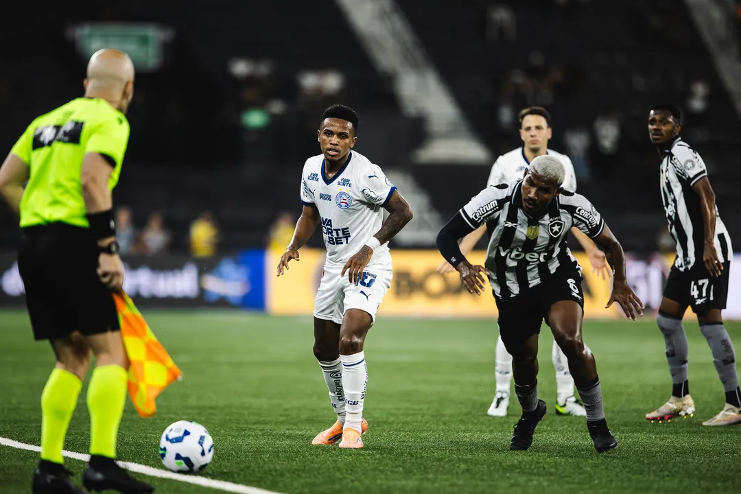 Bahia x Botafogo pelo Campeonato Brasileiro em 2025