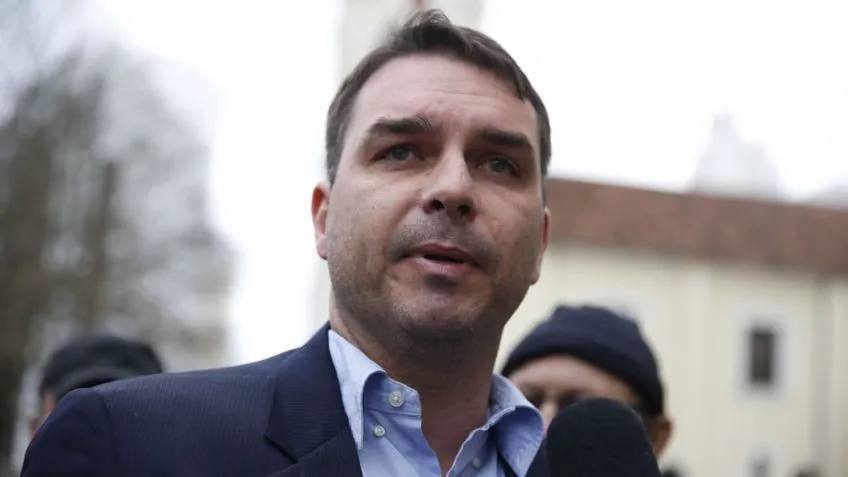 Flávio Bolsonaro (PL-RJ), senador e filho mais velho do ex-presidente Jair Bolsonaro