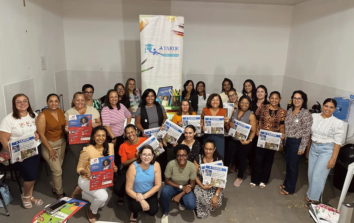 Professores de Gandu participam de formação sobre leitura e escrita