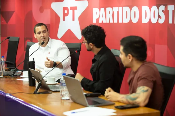Éden Valadares, secretário Nacional de Comunicação do PT