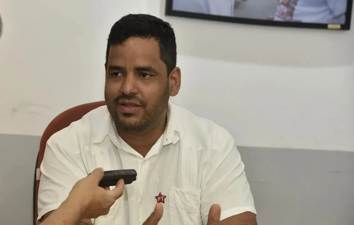Tássio Brito, presidente eleito do PT na Bahia