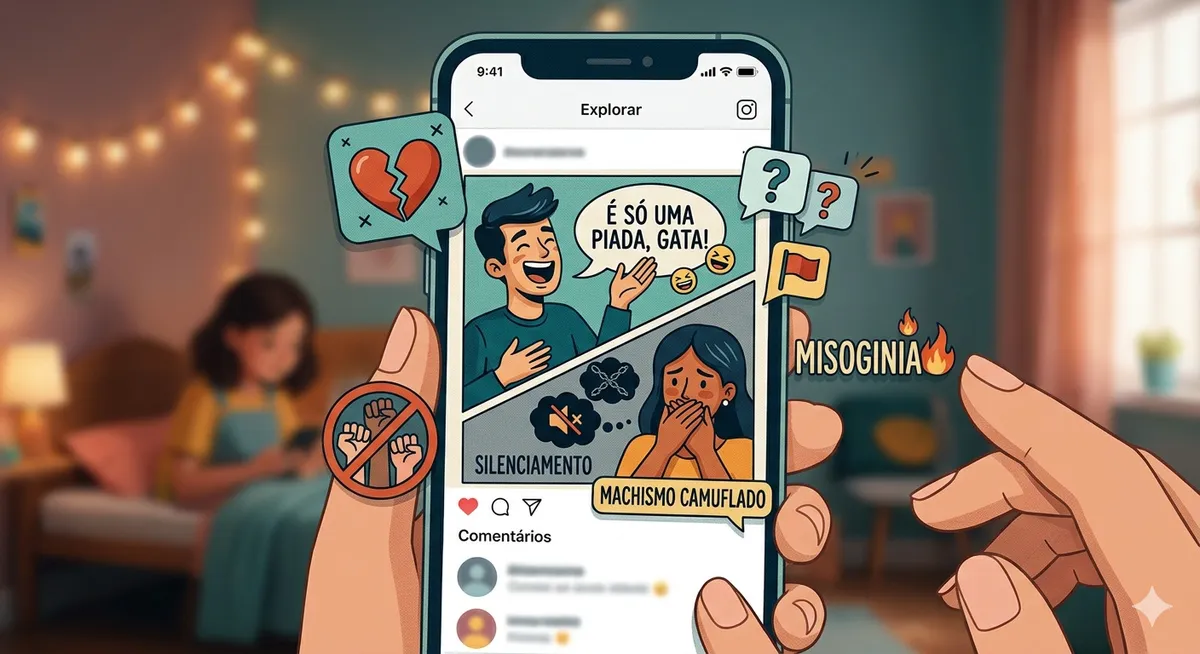 Do TikTok para o tribunal: A investigação que quer punir o machismo disfarçado de humor nas redes