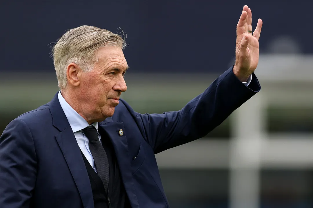 Carlo Ancelotti é treinador da seleção brasileira